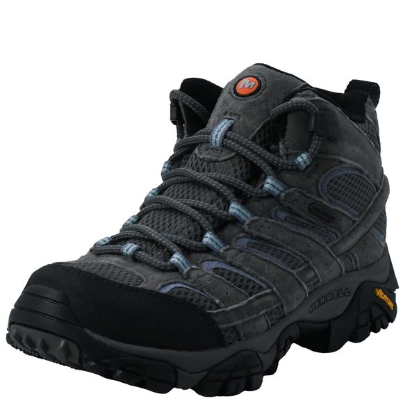 MERRELL WOMEN'S MOAB 2 MID WATERPROOF, GRANITE, 6 M - Picture 1 of 6